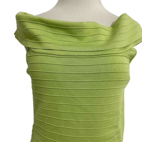 NEW Lillie Rubin Size Large  Top Blouse Off The Shoulder Silk Blend $78 - Picture 2 of 7